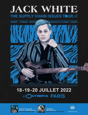 Jack White À L'Olympia 2022