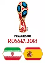 FOOT CDM18 GROUPEB IRAN ESPAGNE 200618