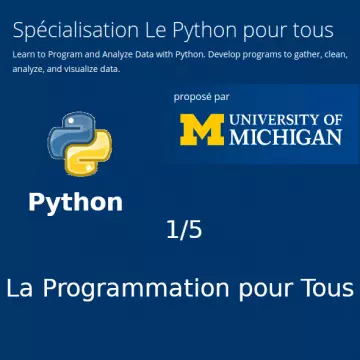 PYTHON POUR TOUS, COURS I - LA PROGRAMMATION POUR TOUS, COMMENCER AVEC PYTHON [Webmaster]