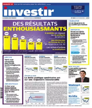 Investir N°2564 Du 25 Février 2023 [Journaux]