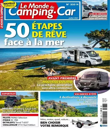 Le Monde du Camping-Car N°333 – Juillet 2021 [Magazines]