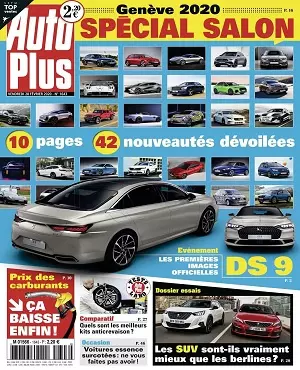 Auto Plus N°1643 Du 28 Février 2020 [Magazines]