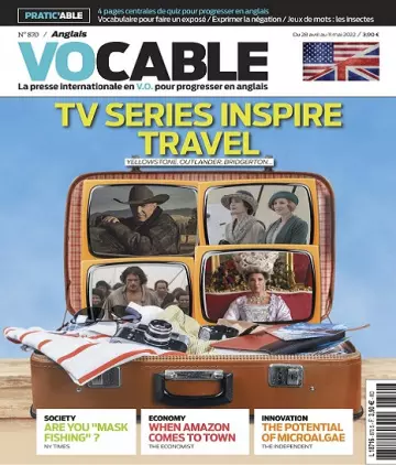 Vocable Anglais N°870 Du 28 Avril 2022 [Magazines]