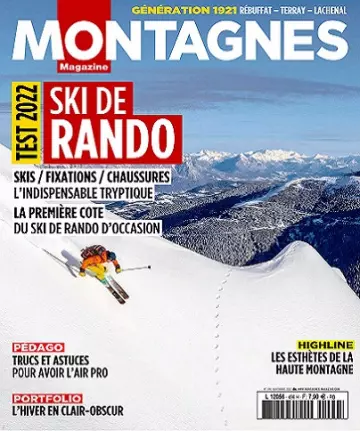 Montagnes Magazine N°494 – Novembre 2021  [Magazines]