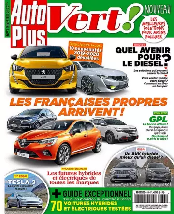 Auto Plus Vert N°1 – Mars-Mai 2019 [Magazines]