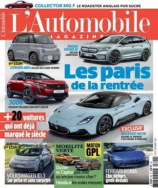 L’Automobile Magazine N°892 – Septembre 2020 [Magazines]