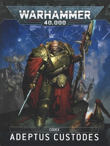 WARHAMMER 40K CODEX V10, ADEPTUS CUSTODES [Livres]