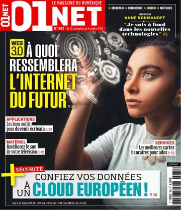 01Net N°982 Du 21 Septembre 2022 [Magazines]