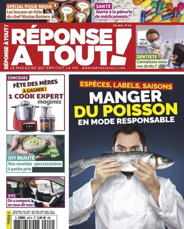 Réponse À Tout N°347 – Mai 2019 [Magazines]