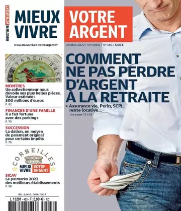 Mieux Vivre Votre Argent N°483 – Octobre 2022 [Magazines]