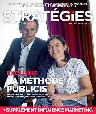 Stratégies N°2047 Du 3 Septembre 2020 [Magazines]