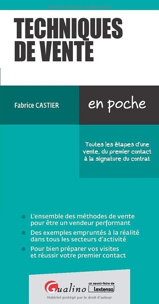 Techniques de vente [Livres]