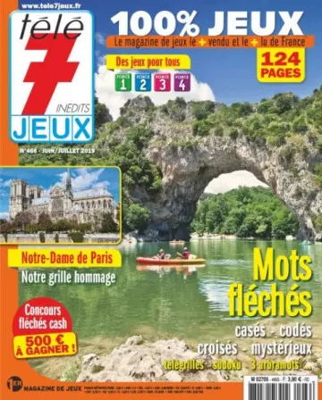 Télé 7 Jeux - Juin-Juillet 2019  [Magazines]