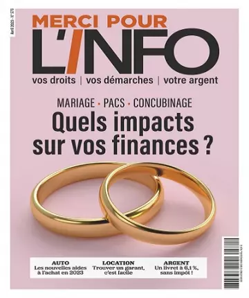 Dossier Familial N°579 – Avril 2023 [Magazines]