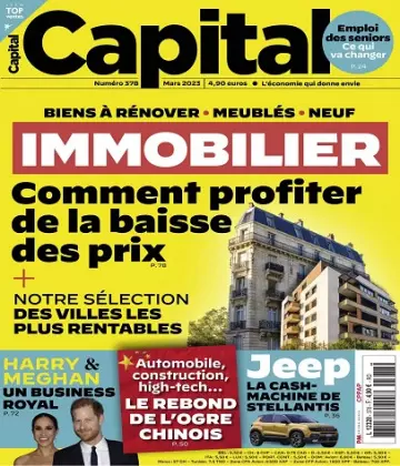 Capital N°378 – Mars 2023 [Magazines]