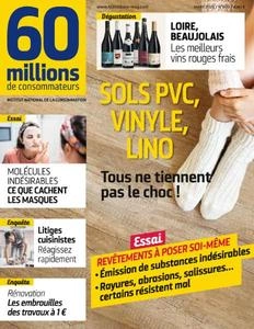 60 Millions de Consommateurs - Mars 2024  [Magazines]