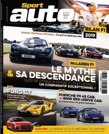 Sport Auto France - Janvier 2020 [Magazines]