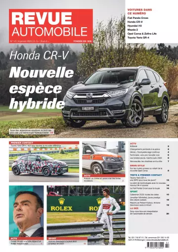 Revue Automobile - 9 Janvier 2020  [Magazines]