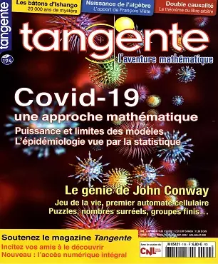 Tangente Magazine N°194 – Juin-Juillet 2020  [Magazines]