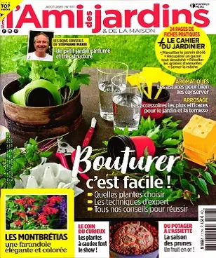 L’Ami des Jardins et de la Maison N°1117 – Août 2020  [Magazines]