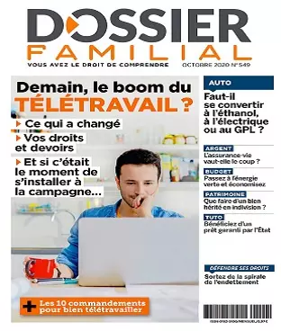 Dossier Familial N°549 – Octobre 2020 [Magazines]