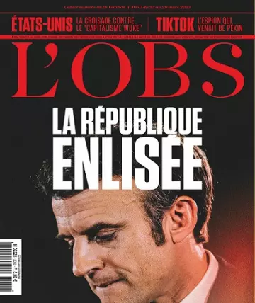 L’Obs N°3050 Du 23 au 29 Mars 2023  [Magazines]