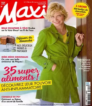 Maxi N°1796 Du 29 Mars 2021 [Magazines]