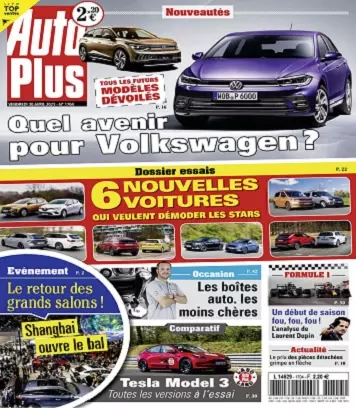 Auto Plus N°1704 Du 30 Avril 2021 [Magazines]