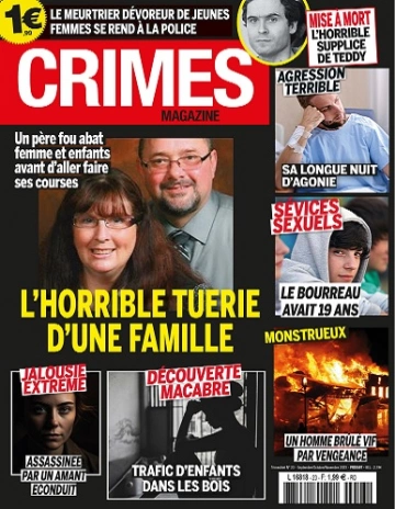 Crimes Magazine N°23 – Septembre-Novembre 2023  [Magazines]