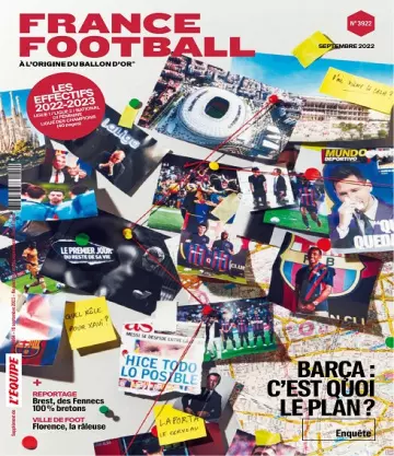 France Football N°3922 – Septembre 2022 [Magazines]