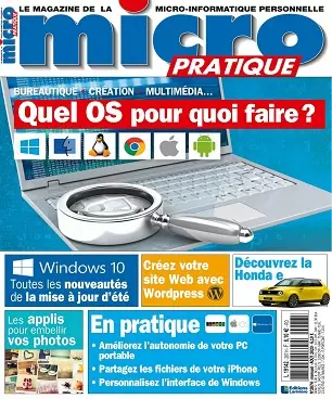 Micro Pratique N°287 – Août 2020  [Magazines]