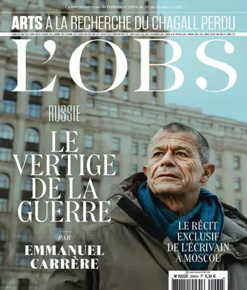 L’Obs N°2994 Du 10 au 16 Mars 2022  [Magazines]