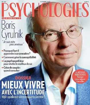 Psychologies Magazine N°414 – Octobre 2020 [Magazines]