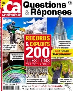 Ça M’Intéresse Questions & Réponses - Janvier-Mars 2024  [Magazines]