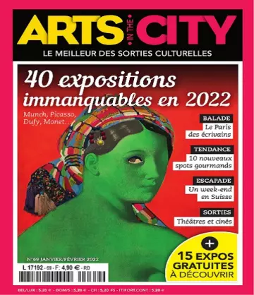 Arts in the City N°69 – Janvier-Février 2022  [Magazines]