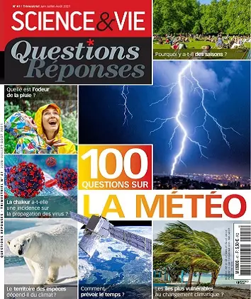 Science et Vie Questions Réponses N°41 – Juin-Août 2021  [Magazines]