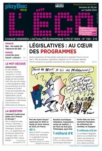 L'ÉCO N.720 - 28 Juin 2024  [Journaux]