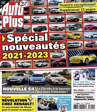 Auto Plus N°1690 Du 22 Janvier 2021 [Magazines]