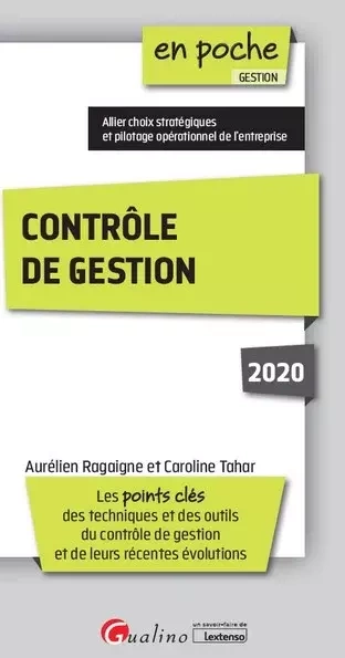 Contrôle de gestion Aurélien Ragaigne [Livres]