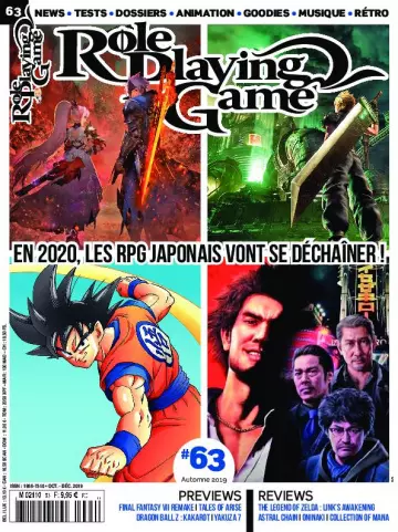 Role Playing Game - Octobre-Décembre 2019  [Magazines]