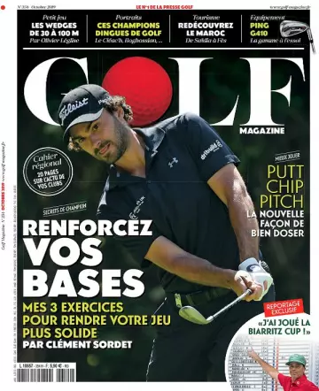 Golf Magazine N°354 – Octobre 2019  [Magazines]