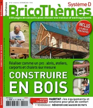 Système D Bricothèmes N°42 – Octobre 2020 [Magazines]