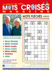 Mots Croisés Magazine N.3125 - 25 Juillet 2024  [Magazines]