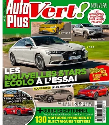 Auto Plus Vert N°10 – Juillet-Septembre 2021 [Magazines]