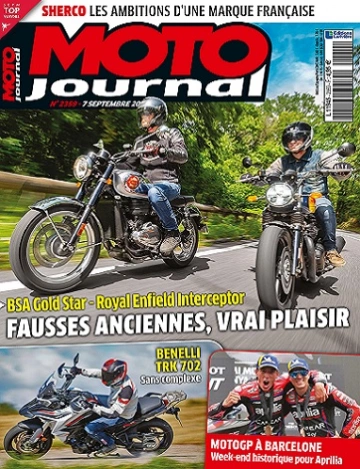 Moto Journal N°2359 Du 7 Septembre 2023 [Magazines]