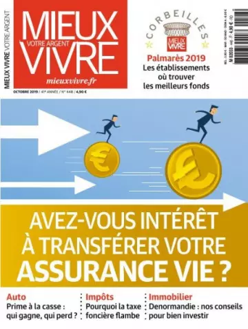 Mieux Vivre Votre Argent - Octobre 2019  [Magazines]