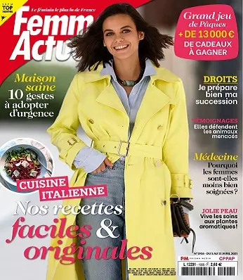 Femme Actuelle N°1906 Du 5 Avril 2021 [Magazines]