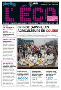 L'ÉCO N.703 - 1 Mars 2024 [Journaux]