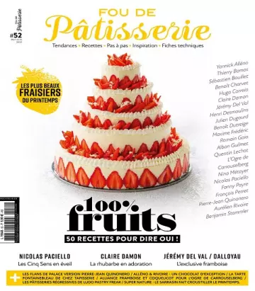 Fou De Pâtisserie N°52 – Mai-Juin 2022 [Magazines]