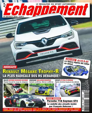 Échappement N°624 – Août 2019 [Magazines]